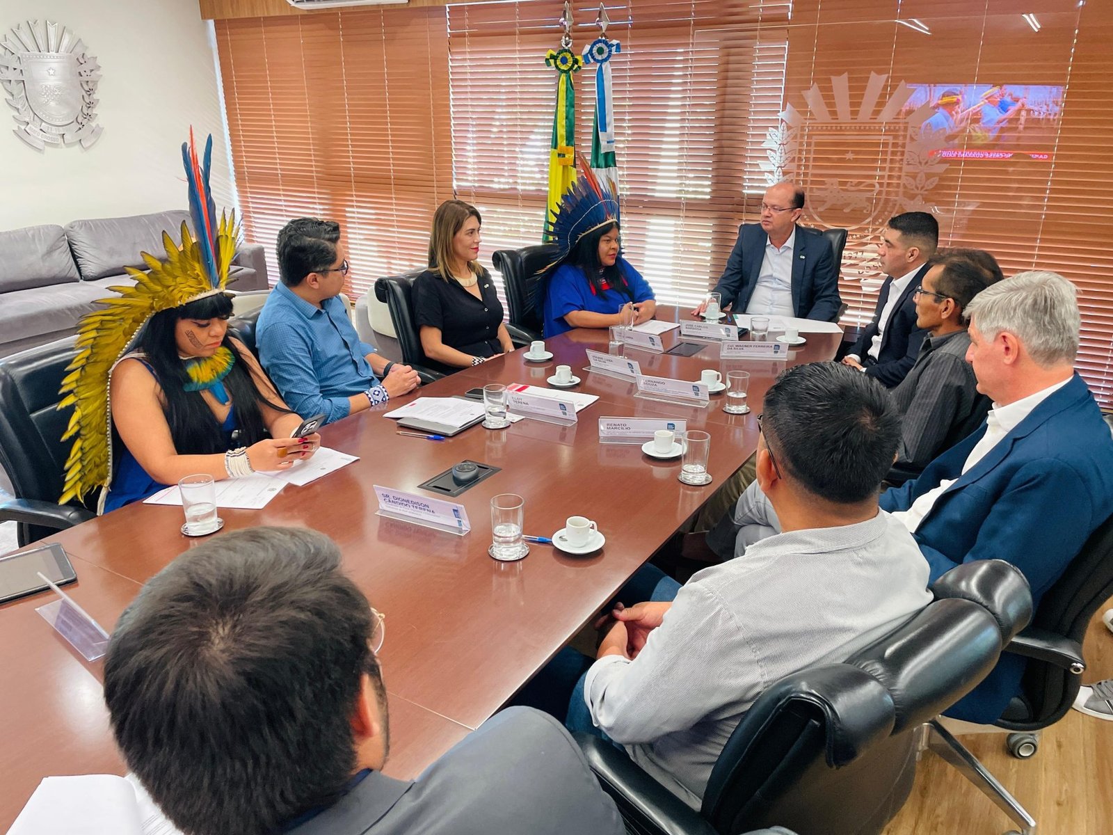 Governo do Estado e MPI assinam termo para garantia da cidadania dos povos indígenas