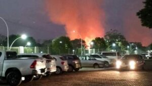 Incêndio em vegetação obriga a evacuação do&hellip;